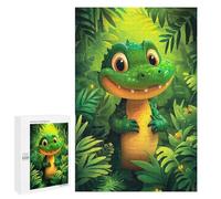 1000 PCS Puzzle Per Adolescenti Cute Little Alligator Puzzle Per Adolescenti Gioco Rompicapo Migliora La Memoria Regali Di Natale Compleanno 1000 PCS