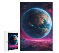1000 PCS Puzzle Per Adolescenti Earth from Space Puzzle Per Adulti, Gioco Rompicapo, Gara Di Velocità Manuale, Impegnativo Da Completare 1000 PCS