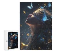 1000 PCS Puzzle Per Adolescenti Enchanted Butterfly Dreamscape -2 Puzzle Per Adulti Puzzle Difficile Sfida Attività Divertenti A Casa Ottimo Regalo Per I Giocatori 1000 PCS