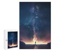 1000 PCS Puzzle Per Adolescenti Epic Sunset Violinist Puzzle Per Adulti Gioco Pratico Difficile Difficile Unico Compleanno E Regali 1000 PCS
