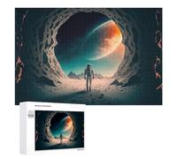 1000 PCS Puzzle Per Adolescenti Exploring Alien Planets A Spacewalk Adventure Puzzle Per Adulti Giocattoli Antistress Regali Per Donne Sfida Da Completare 1000 PCS