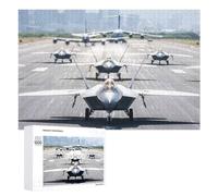 1000 PCS Puzzle Per Adolescenti F22 Raptor Lockheed Martin Puzzle Per Adulti Giocattolo Decorazione Da Parete Un'opera D'arte Regalo Di Compleanno, Regali, 1000 PCS