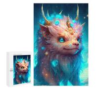 1000 PCS Puzzle Per Adolescenti Fantasy Creature Art Print-4 Puzzle Per Adolescenti Analisi E Logica Difficile E Sfida Ideale Come Regalo 1000 PCS