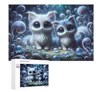 1000 PCS Puzzle Per Adolescenti Fantasy Cute Kittens Puzzle Per Adolescenti Gioco Rompicapo Migliora La Memoria Regali Di Natale Compleanno 1000 PCS
