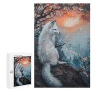 1000 PCS Puzzle Per Adolescenti Fox Magical Fairy Tale Sun Puzzle Fai Da Te Per Adulti, Giocattoli, Decorazioni Murali, Regali Per Tutta La Famiglia 1000 PCS