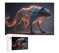 1000 PCS Puzzle Per Adolescenti Galactic Panther Cosmic Creature Puzzle Per Adulti Gioco Per Famiglie Un'opera D'arte Regali Unici Per Compleanno E Natale 1000 PCS