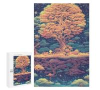 1000 PCS Puzzle Per Adolescenti Galactic Tree Symphony Puzzle Per Adulti, Gioco Rompicapo, Gara Di Velocità Manuale, Impegnativo Da Completare 1000 PCS