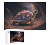 1000 PCS Puzzle Per Adolescenti Galactic Turtle in Space -1 Puzzle Fai Da Te Per Adulti, Giocattoli, Decorazioni Murali, Regali Per Tutta La Famiglia 1000 PCS