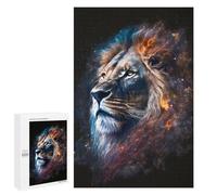 1000 PCS Puzzle Per Adolescenti Galaxy Cosmic Lion Face Puzzle Per Adolescenti Gioco Rompicapo Migliora La Memoria Regali Di Natale Compleanno 1000 PCS