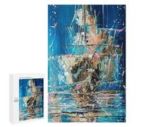 1000 PCS Puzzle Per Adolescenti Ghost Ship Puzzle Per Adulti Puzzle Difficile Sfida Attività Divertenti A Casa Ottimo Regalo Per I Giocatori 1000 PCS