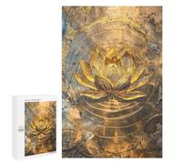 1000 PCS Puzzle Per Adolescenti Golden Lotus Harmony Puzzle Per Adolescenti Analisi E Logica Difficile E Sfida Ideale Come Regalo 1000 PCS