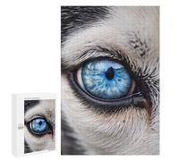 1000 PCS Puzzle Per Adolescenti Husky Eye Puzzle Per Adolescenti Gioco Rompicapo Migliora La Memoria Regali Di Natale Compleanno 1000 PCS