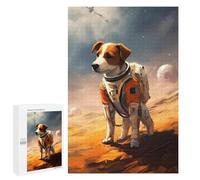 1000 PCS Puzzle Per Adolescenti Jack Russell Terrier Mars Puzzle Per Adulti Gioco Pratico Corsa Di Velocità Delle Mani Divertimento Attività A Casa, 1000 PCS
