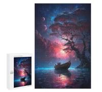1000 PCS Puzzle Per Adolescenti Moonlight Serenade Puzzle Per Adulti, Gioco Rompicapo, Gara Di Velocità Manuale, Impegnativo Da Completare 1000 PCS