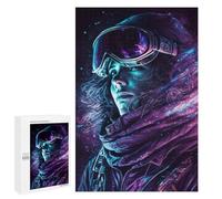 1000 PCS Puzzle Per Adolescenti Neon Galaxy Adventure Jacket Puzzle Per Adulti Assemblaggio Del Modello Aiuta L'esercizio Del Cervello Giochi Stimolanti 1000 PCS