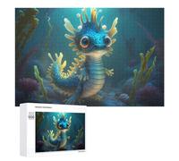 1000 PCS Puzzle Per Adolescenti Oceanic Fantasy Creature Puzzle Fai Da Te Per Adulti, Giocattoli, Decorazioni Murali, Regali Per Tutta La Famiglia 1000 PCS
