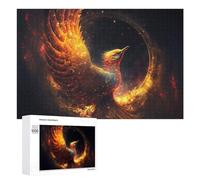 1000 PCS Puzzle Per Adolescenti Phoenix Rising A Mythical Firebird Artwork Puzzle Per Adulti Giochi Per Famiglie Antistress Regali Per La Riduzione Dello Stress 1000 PCS