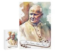 1000 PCS Puzzle Per Adolescenti Pope Saint John Paul II Puzzle Per Adulti Giochi Per Famiglie Taglio Di Precisione Difficile E Impegnativo 1000 PCS