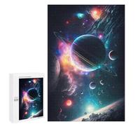 1000 PCS Puzzle Per Adolescenti Puzzle A Dance of Planets Stars Puzzle Per Adulti Gioco Pratico Assemblaggio Del Modello Regali Unici Per Compleanno E Natale 1000 PCS