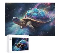 1000 PCS Puzzle Per Adolescenti Puzzle Galactic Turtle Cosmic Journey Puzzle Per Adulti Gioco Pratico Assemblaggio Del Modello Regali Unici Per Compleanno E Natale 1000 PCS