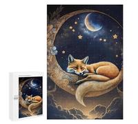 1000 PCS Puzzle Per Adolescenti Puzzle Moonlit Fox Dreams Puzzle Per Adulti Gioco Pratico Assemblaggio Del Modello Regali Unici Per Compleanno E Natale 1000 PCS