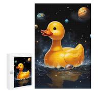 1000 PCS Puzzle Per Adolescenti Puzzle Rubber Duck Space Puzzle Per Adulti Gioco Pratico Assemblaggio Del Modello Regali Unici Per Compleanno E Natale 1000 PCS