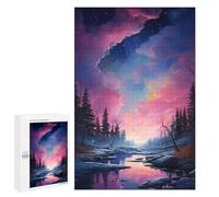 1000 PCS Puzzle Per Adolescenti Puzzle Sky Above The River Puzzle Per Adulti Gioco Rompicapo Ma Divertente E Umoristico Aiuta L'esercizio Del Cervello 1000 PCS