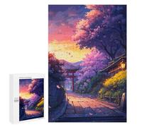 1000 PCS Puzzle Per Adolescenti Puzzle Sunset Torii Gate Puzzle Per Adulti Gioco Pratico Assemblaggio Del Modello Regali Unici Per Compleanno E Natale 1000 PCS