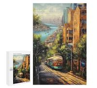 1000 PCS Puzzle Per Adolescenti Puzzle Sydney Australia Oil Paint Puzzle Per Adulti Gioco Pratico Assemblaggio Del Modello Regali Unici Per Compleanno E Natale 1000 PCS