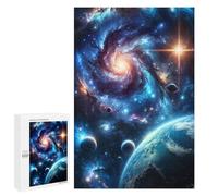 1000 PCS Puzzle per Adolescenti Stardust Symphony Puzzle per Adulti Giochi Famiglie Sfida Difficile Aiuta A Eserciare Il Cervello 1000 PCS