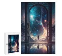 1000 PCS Puzzle Per Adolescenti The Door to The Unknown V3 Puzzle Per Adulti, Gioco Rompicapo, Gara Di Velocità Manuale, Impegnativo Da Completare 1000 PCS