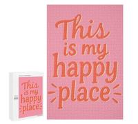 1000 PCS Puzzle Per Adolescenti This Is My Happy Place Puzzle Per Adolescenti Analisi E Logica Difficile E Sfida Ideale Come Regalo 1000 PCS