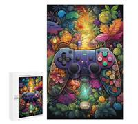 1000 PCS Puzzle Per Adolescenti Video Game Controller in Nature -2 Puzzle Per Adulti Gioco Pratico Corsa Di Velocità Delle Mani Divertimento Attività A Casa, 1000 PCS