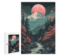 1000 PCS Puzzle Per Adolescenti Vintage Asian Landscape Puzzle Per Adolescenti Gioco Rompicapo Migliora La Memoria Regali Di Natale Compleanno 1000 PCS