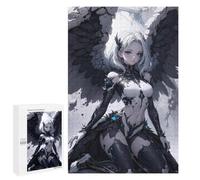 1000 PCS Puzzle Per Adolescenti White Devil Angel Puzzle Per Adolescenti Difficili Ogni Pezzo È Unico - Regalo Di Compleanno, Regali, 1000 PCS