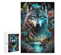 1000 PCS Puzzle Per Adolescenti Wolf's Majesty Nature's Symphony Puzzle Per Adulti Giochi Di Pensiero Regali Per Le Donne Unici Regali Per Compleanno E Per Natale 1000 PCS