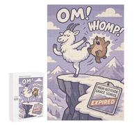 1000 PCS Puzzle Per Adolescenti Yoga Fail Mountain Goat Edition Puzzle Per Adulti Gioco Per Famiglie Antistress Difficile Da Completare 1000 PCS
