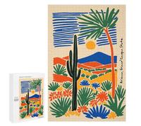1000 PCS Puzzle Per Adulti Arizona Grand Canyon State Illustration Puzzle Per Adolescenti Migliora La Memoria Ogni Pezzo È Unico - Giocattoli Educativi Per L'apprendimento 1000 PCS