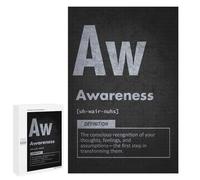 1000 PCS Puzzle Per Adulti Awareness Element - Conscious Mindset Manifestation Puzzle Per Adolescenti Difficile Difficile Ogni Pezzo È Unico - Gioco Divertente E Stimolante Per Tutta La Famiglia 1000