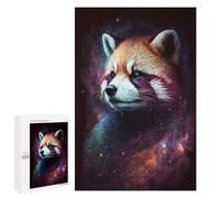 1000 PCS Puzzle Per Adulti Cosmic Red Panda Art Print Puzzle Per Adolescenti Difficile Difficile Ogni Pezzo È Unico - Gioco Divertente E Stimolante Per Tutta La Famiglia 1000 PCS