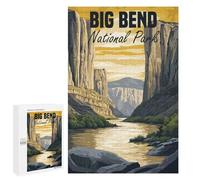 1000 PCS Puzzle Per Adulti E Adolescenti Big Bend National Park Puzzle Gioco Pratico Corsa Di Velocità Manuale Regali Unici Per Compleanno E Natale 1000 PCS