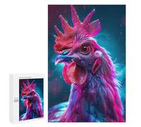 1000 PCS Puzzle Per Adulti E Adolescenti Chicken Space Animal Puzzle Per Adulti: Giochi Rilassanti Che Migliorano La Memoria. Regali Unici Per Compleanno E Natale 1000 PCS