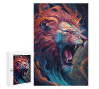 1000 PCS Puzzle Per Adulti E Adolescenti The Roaring Lion Puzzle Giocattolo Decorazione Da Parete Arte Da Parete Regali Di Compleanno E Unici 1000 PCS