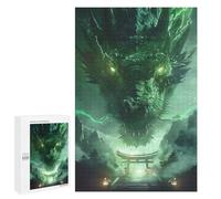 1000 PCS Puzzle Per Adulti E Adolescenti Torii Gate Dragon Legend Puzzle Per Adulti: Giochi Rilassanti Che Migliorano La Memoria. Regali Unici Per Compleanno E Natale 1000 PCS