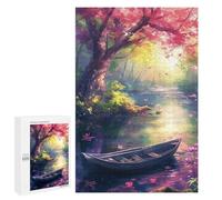 1000 PCS Puzzle Per Adulti Enchanted Forest River Scene Puzzle Per Adolescenti: Migliora La Memoria. Ogni Pezzo È Unico - Giocattoli E Giochi Educativi 1000 PCS