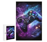 1000 PCS Puzzle Per Adulti Galactic Gaming Controller Art -5 Puzzle Per Adolescenti Migliora La Memoria Ogni Pezzo È Unico - Giocattoli Educativi Per L'apprendimento 1000 PCS