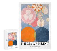 1000 PCS Puzzle Per Adulti Hilma Af Klint The Ten Largest No.2 Puzzle Per Adolescenti Difficile Difficile Ogni Pezzo È Unico - Gioco Divertente E Stimolante Per Tutta La Famiglia 1000 PCS