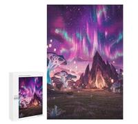 1000 PCS Puzzle Per Adulti Puzzle Aurora Dreamscape Puzzle Per Adulti Gioco Rompicapo Decorazione Murale Divertimento A Casa Attività, 1000 PCS