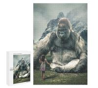1000 PCS Puzzle Per Adulti Puzzle Big Gorilla Puzzle Per Adulti Gioco Rompicapo Corsa Di Velocità Gioco Impegnativo Regali 1000 PCS