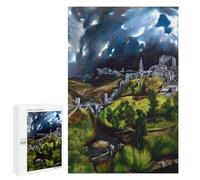 1000 PCS Puzzle Per Adulti Puzzle View of Toledo by El Greco Puzzle Per Adulti Gioco Rompicapo Corsa Di Velocità Gioco Impegnativo Regali 1000 PCS